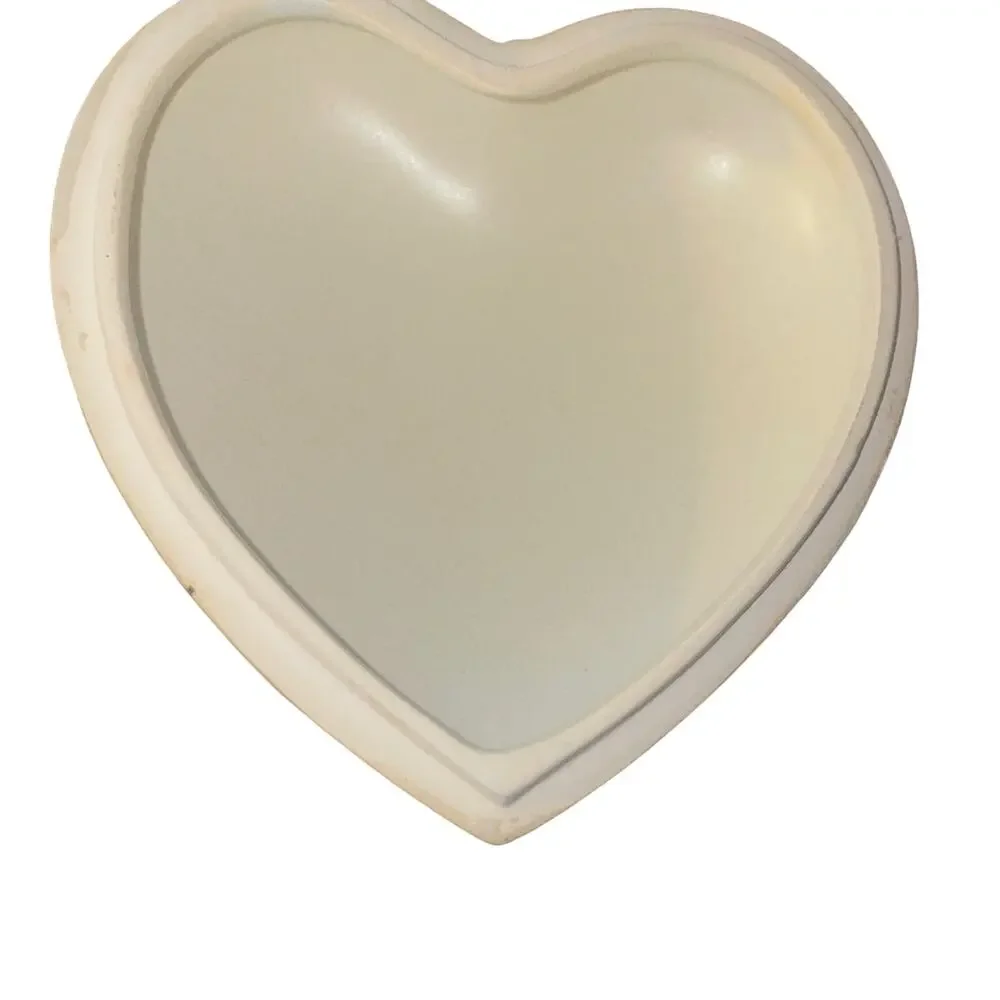 Vintage Counterpoint San Francisco Heart Shaped Trinket Jewelry Box Hand Painted